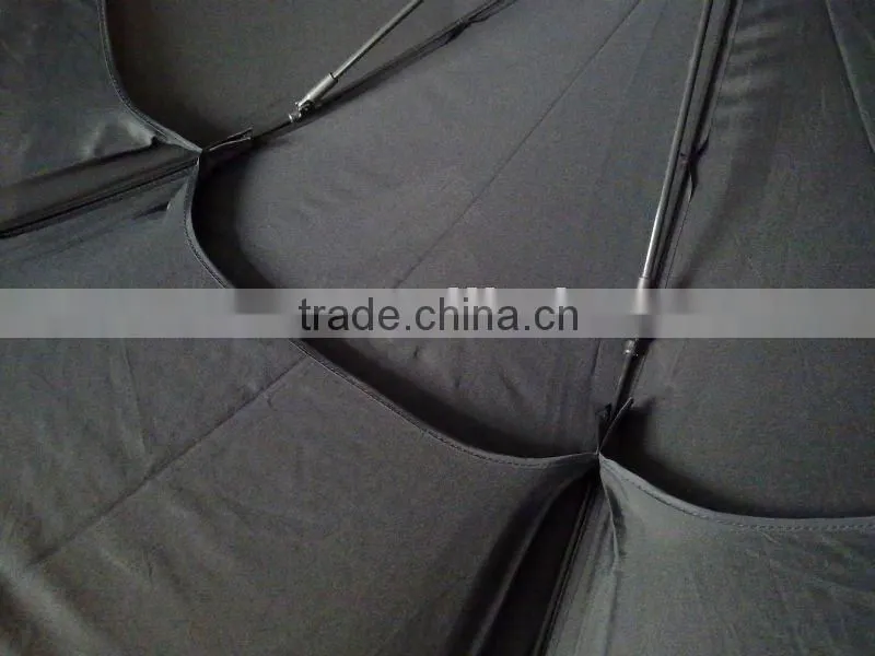 Durable promotional fiberglass windproof golf umbrella