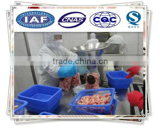 Cooked peeled and deveined shrimp