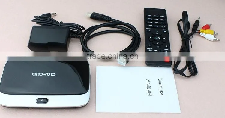 Quad Core XBMC Android 4.4.2 TV BOX Rk3188 1.6GHz 2G+16G wifi Bluetooth 1080p video HDMI Android TV Box Mini PC CS918 TV Box
