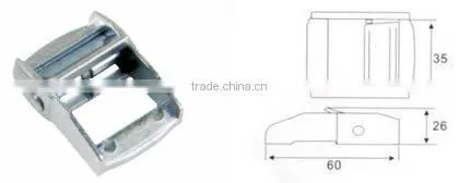 1" 25mm cam buckle