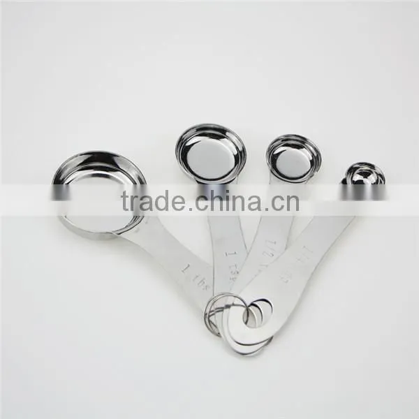 Wholesale stainless steel measuring spoon set