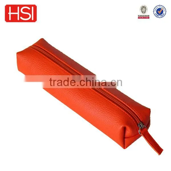 BSCI audited wholesale pu plain pencil case