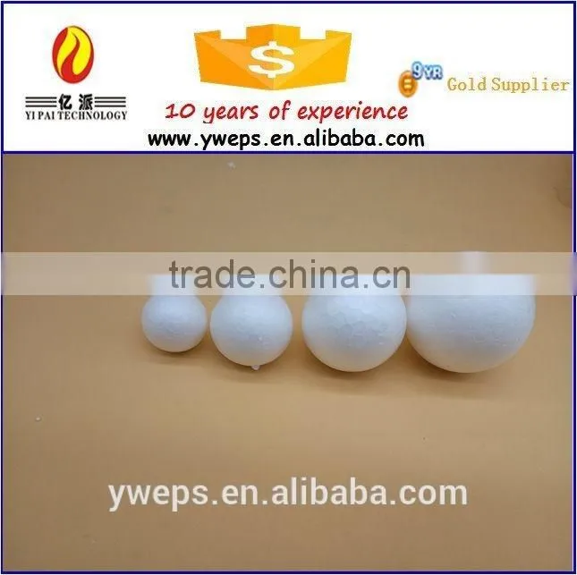 YIWU artificial DIY decoration eva polystyrene foam ball
