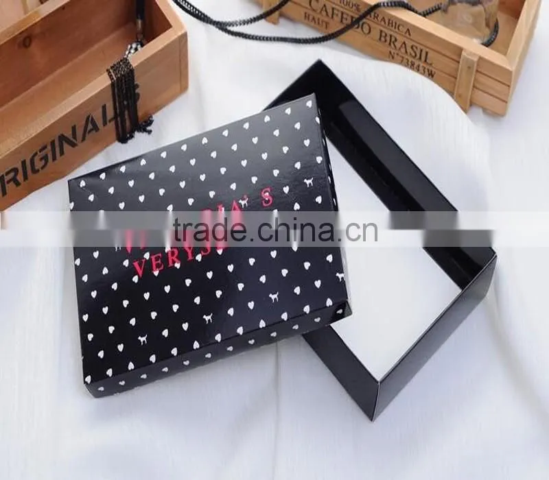 paper box with lid / hot stamping paper box