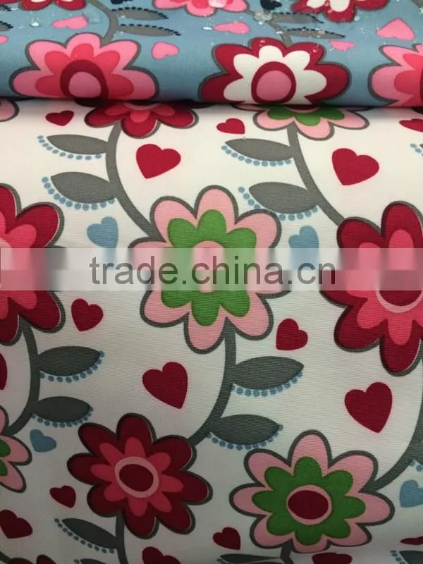 Waterproof Printed Polyester Taslon Fabric