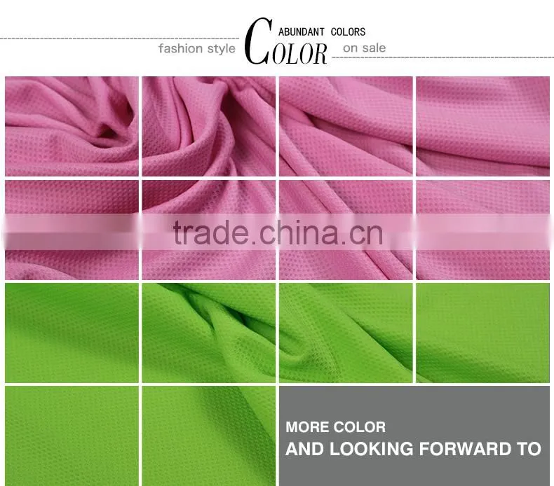 wholesale 100 polyester microfiber personalized sports cooling towel fabric
