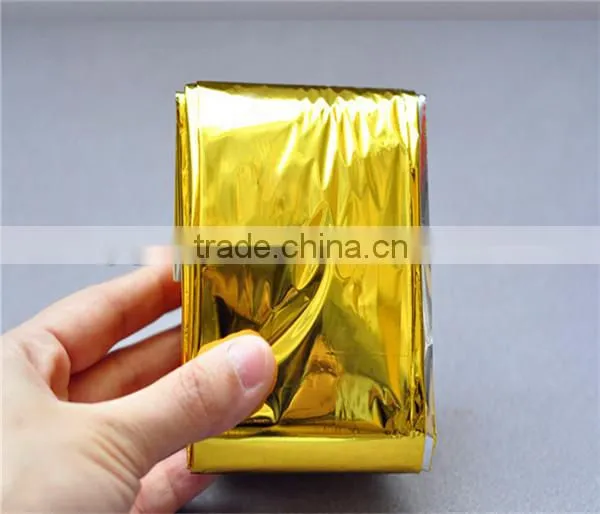 PET Aluminium Coating Emergency Shelter Tent Survival Rescue Tent