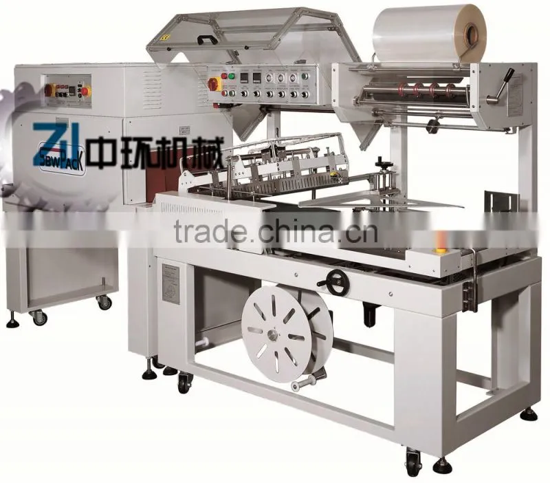 ZH-5545T L type auto tidy &shrink packaging