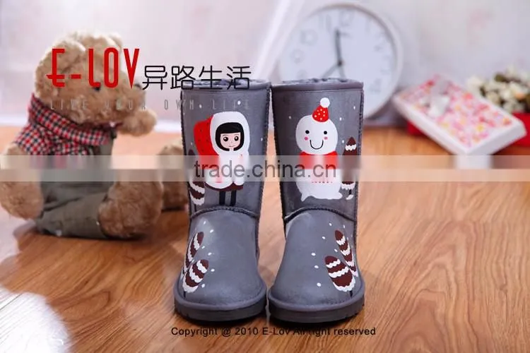 2015 hot sales high quality and women's boots cheap