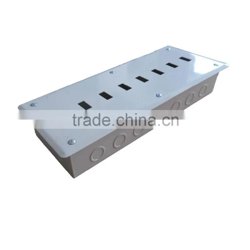 High quality Electrical steel sheet junction box Switch box-GWB-6WAY