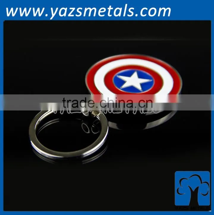 custom design cheap promotion metal keychain