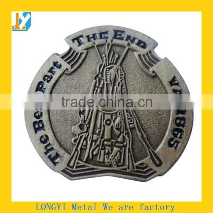 Free design metal buton badge, security badge