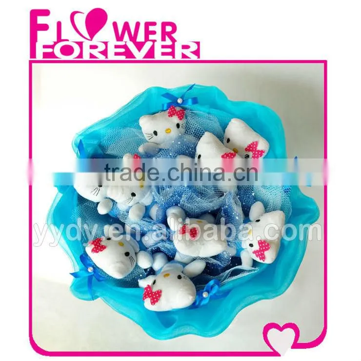 Unique Hello kitty flower valentine souvenir gifts