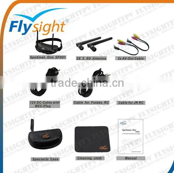 D1252 Flysight FPV 5.8GHz Goggles for YUNEEC H920 Quadcopter Drone