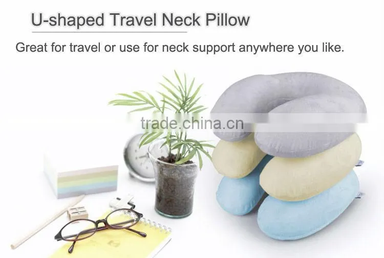 2016 Exclusive new Father Christmas and Christmas Tree custom neck pillow for relaxization