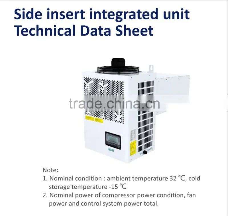 1HP roof mounted refrigeration unit