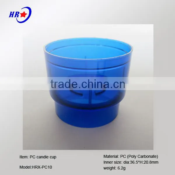 HRX-PC 10 COLOR CHRISTMAS PLASTIC TEALIGHT CANDLE CUPS