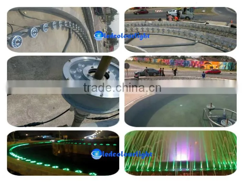 Factory price 12v rgb IP68 led underwater swimming pool light