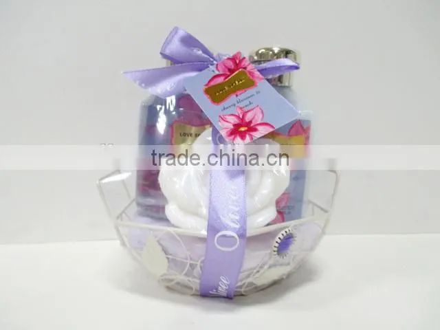 Wholesale bath body works gift wire baskets