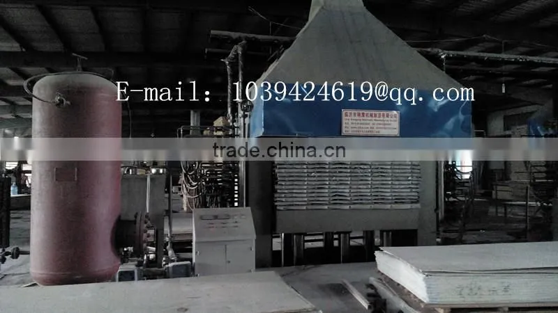 1220x2440x16mm Lamination hot press