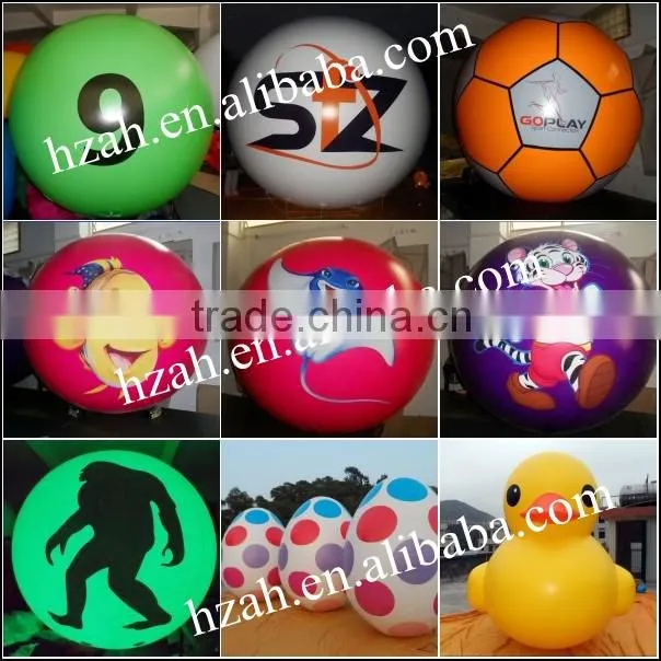 2014 New Design Egg Shaped Helium Balloon