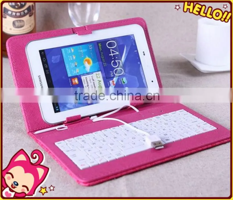 Factory direct cover cases for android tablet with keyboard 7 inch