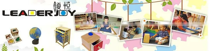 Montessori wooden educational toys for kids of shoe button dressing frame