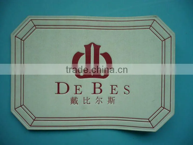leather hang tag