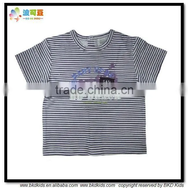 BKD combed cotton baby plain t-shirt softextile