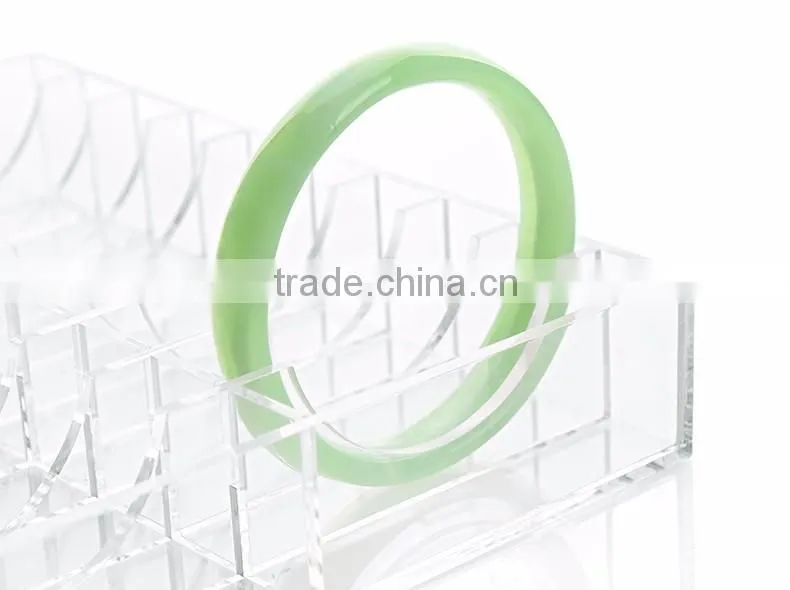 Customized Size Clear Acrylic Bracelet Jewelry Display Tray for Supermarket