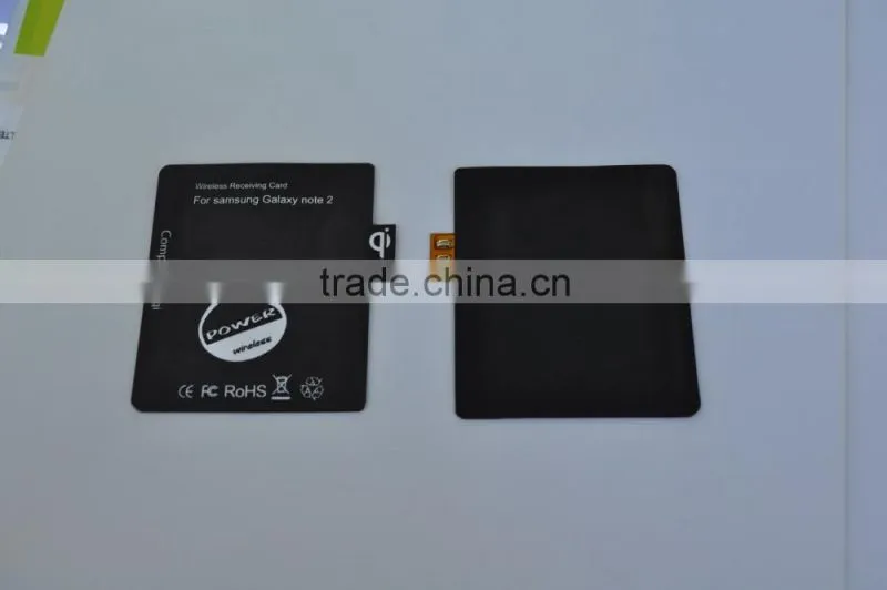 For Samsung Note 2 wireless charging case qi wireless charger receiver best price new arrival
