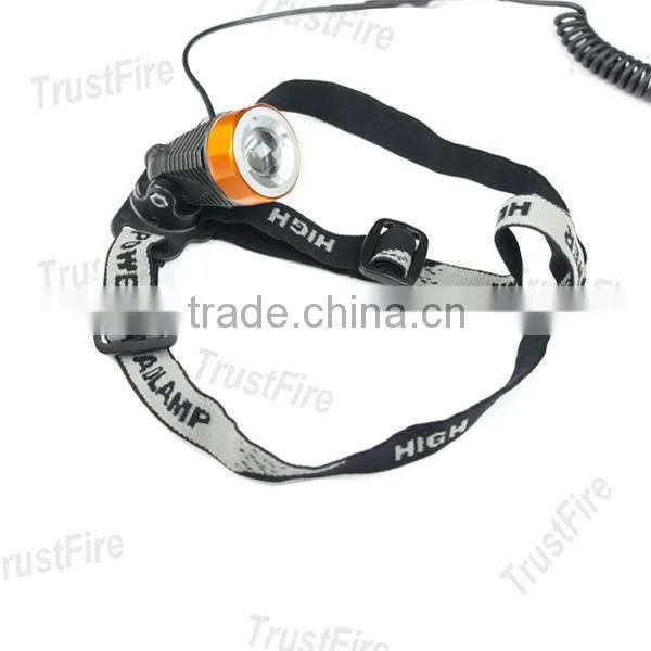 2013 Trustfire Portable 3868 -H6 XMLT6 400lm rechargeable headlight from China original factory