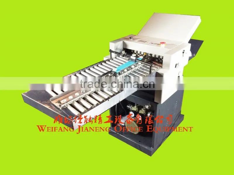 automatic paper folding machine JN-ZY380 best factory price
