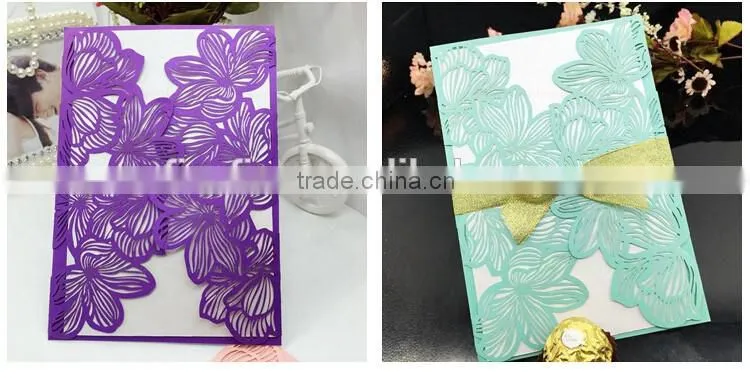 Luxury modern wedding invitations