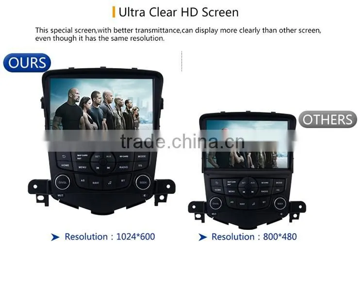 8 Inch 2 din Black screen stereo sounds CPU 1024 600 Android 1GB DDR3 car gps dvd player OEM for Chevrolet Cruze 2008 2011