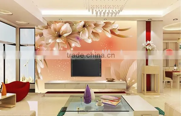 2014 new design metallic wallpaper/ Waterproof Wallpaper and natural material wallpaper For Home Decaration