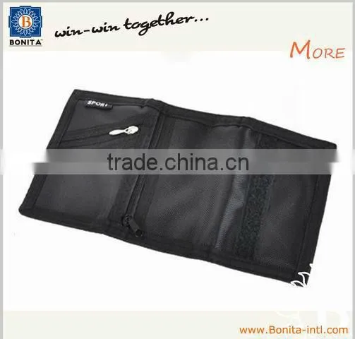 2016 Short waterproof zipper wallet for men