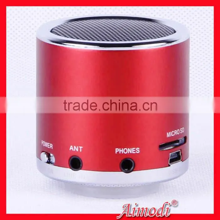 round portable speaker of new product 2015