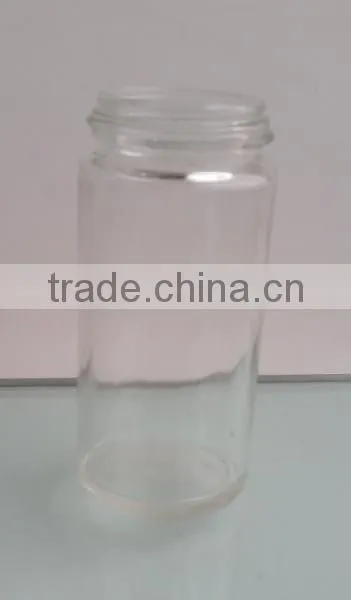 Wholesale, discount kitchen canisters, small glass spice bottle with tin lid