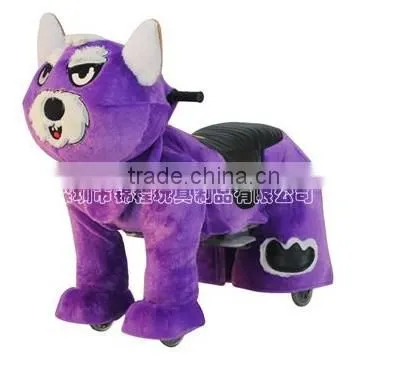Walking plush cat toy
