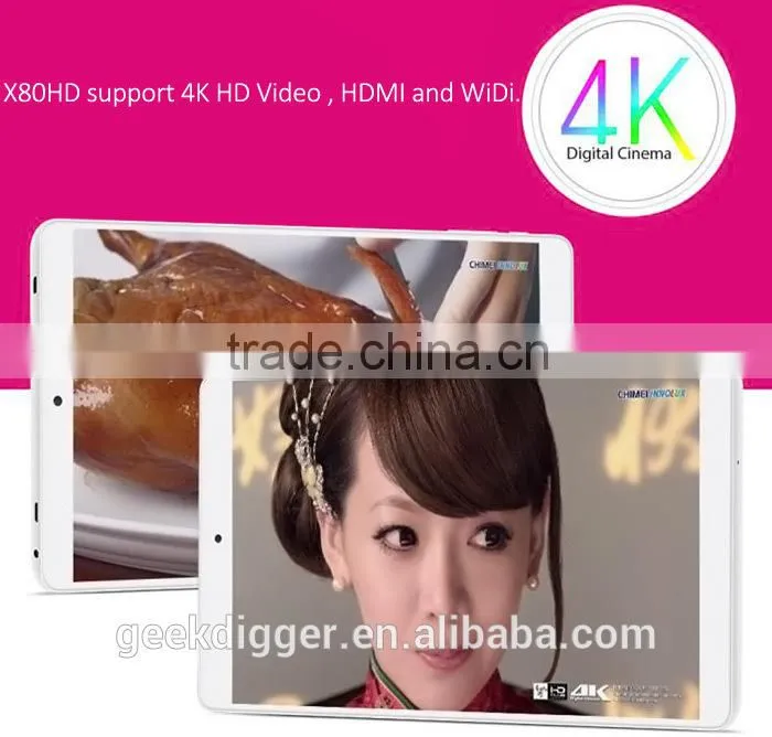 Teclast X80HD 8 inch Win 10 + Android 4.4 Tablet PC Intel Z3735F 1.33GHz 2G+3GB WiFi Bluetooth 4.0