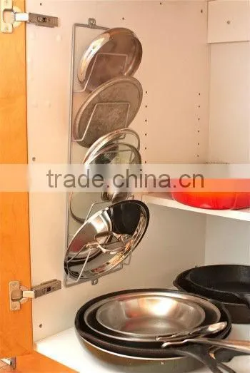 PF-PR016 Stainless steel Kitchen pot cover rack