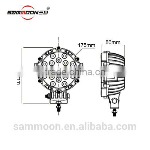 43w LED working light,driving light for Off-road,SUV, SM-7051-RXA