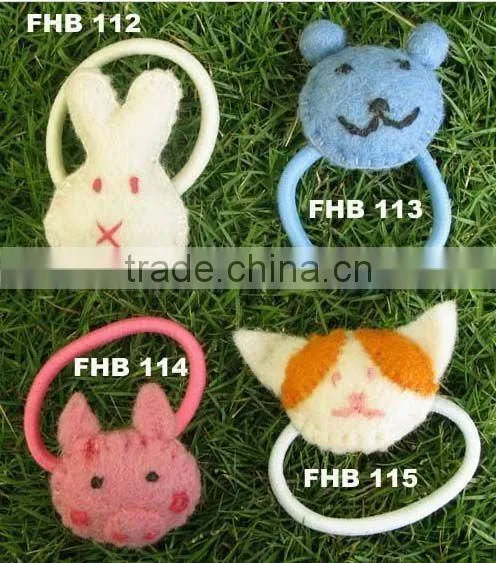 Felt Ball Hair Band