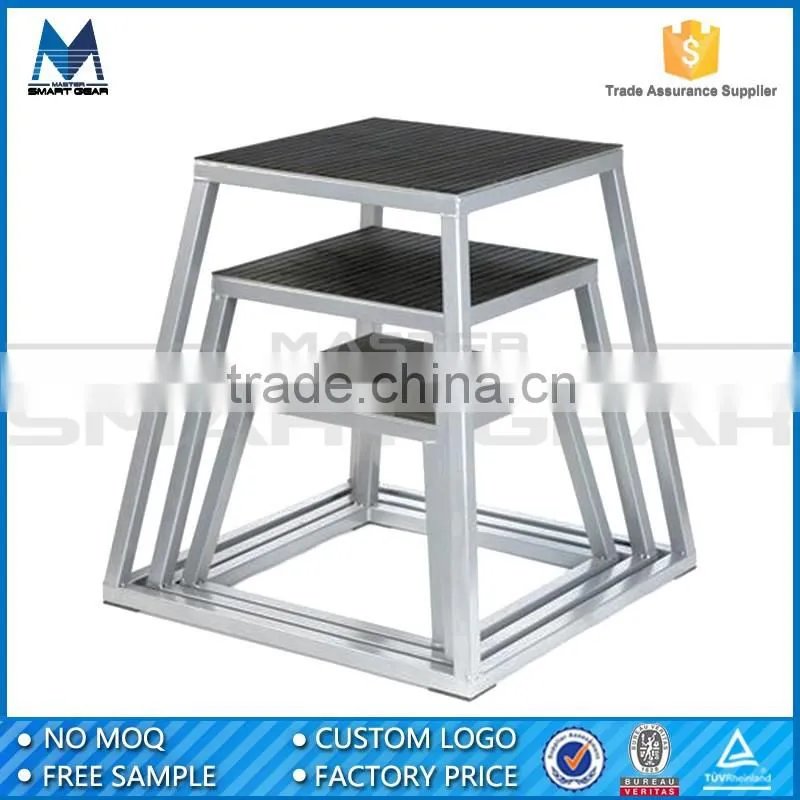 MSG Adjustable Steel Plyometric Platform Box