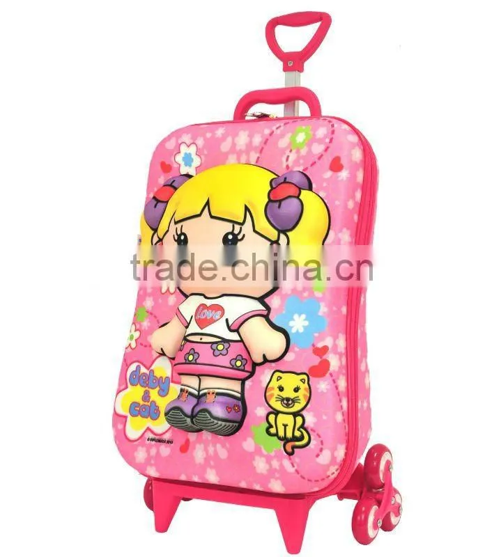 kids eva trolley luggage bag