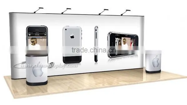 Magnetic pop up display pop up frame