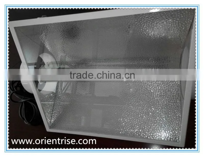 Hydroponics light reflector air cool hood for greenhouse