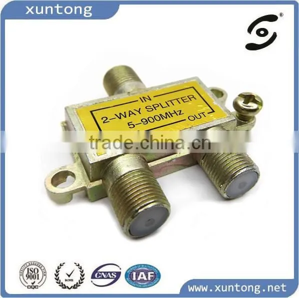 2 way home TV splitter catv splitter satellite splitter 5~2300mhz