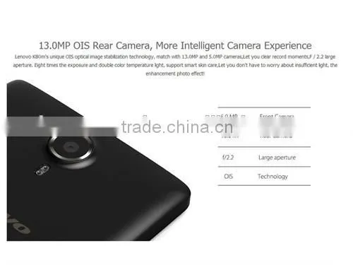 Original Lenovo K80M FDD LTE 4G Intel Atom Z3560 Quad Core Android 4.4 2GB RAM 32GB ROM 13MP 5.5 1920*1080P Mobile Phone